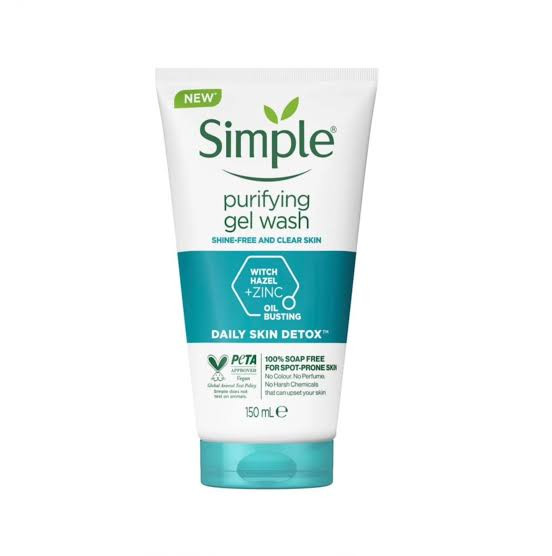 ژل شستشوی سیمپل پوست چرب ومختلط مدل puryfing
